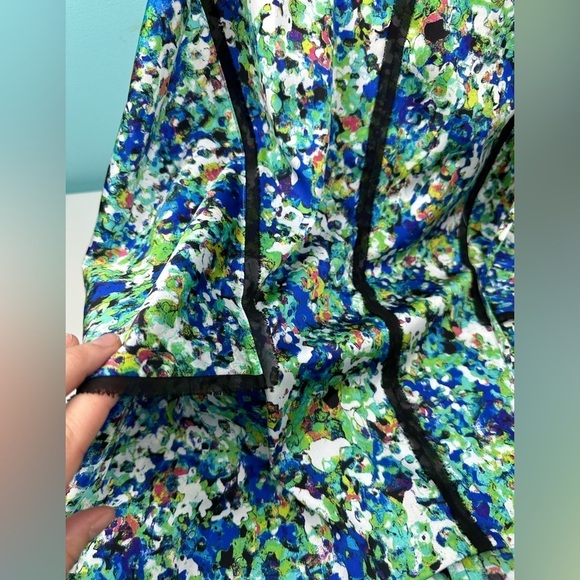 Ann Taylor women’s green flower dress, size 6, excellent new like condition - Picture 7 of 14